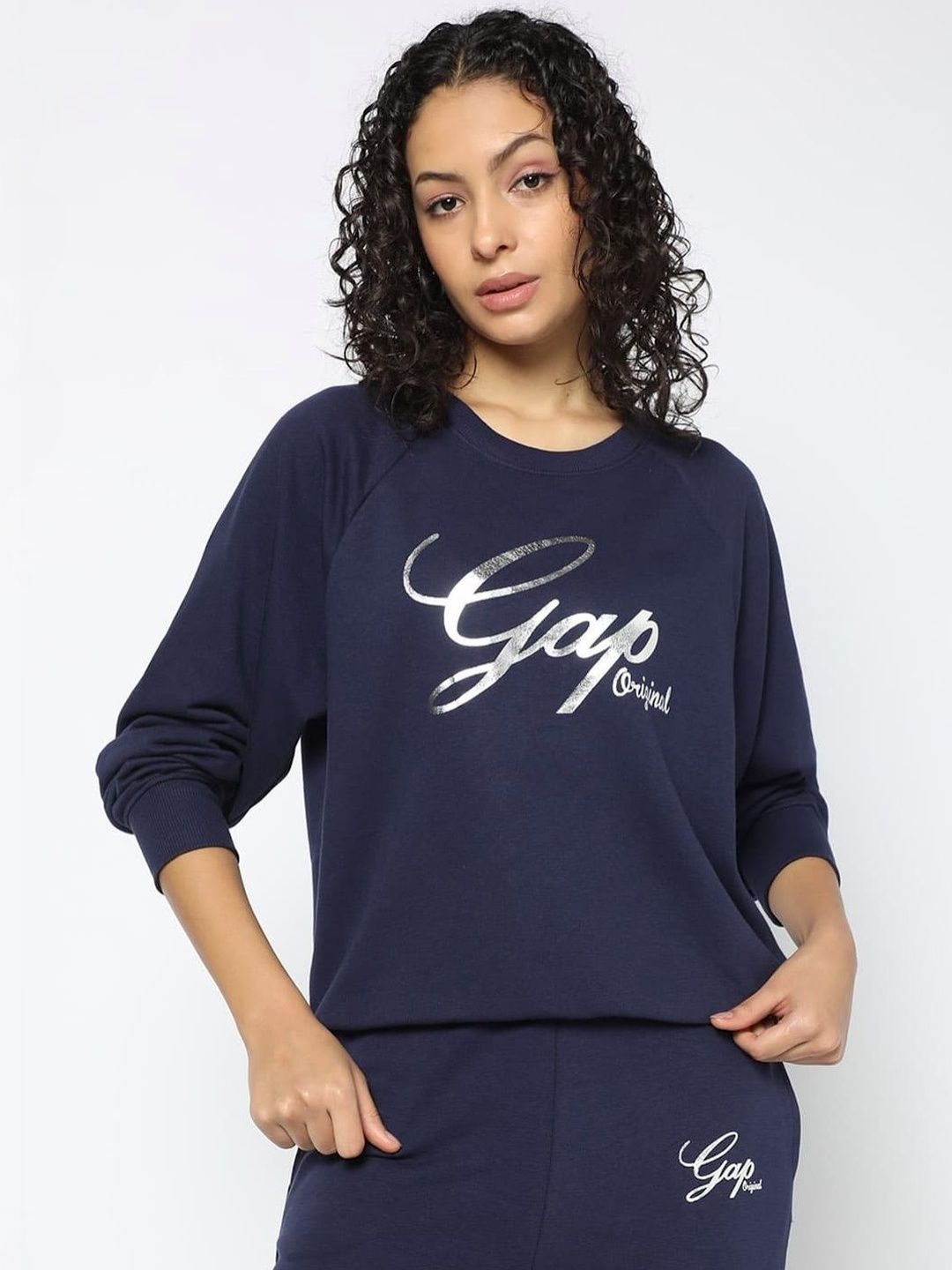 GAP Printed Round Neck Pullover Sweatshirts-image-6
