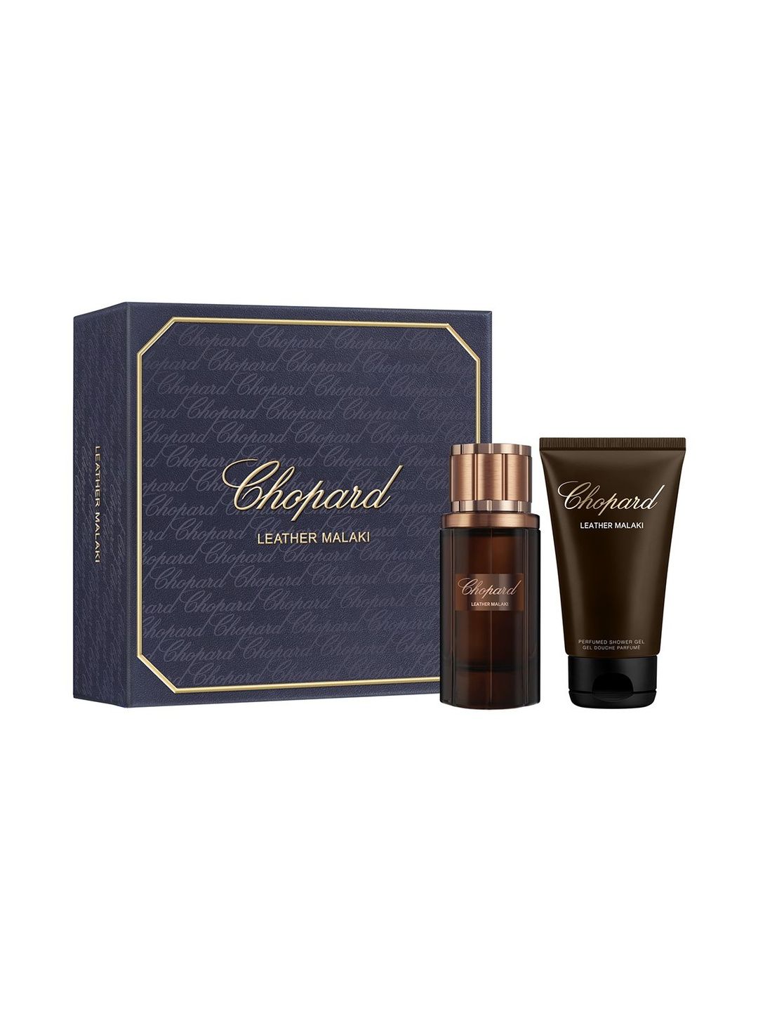 Chopard Set Of 2 Leather Malaki Eau de Parfum - 80 ml & Shower Gel - 150 ml-picture-12