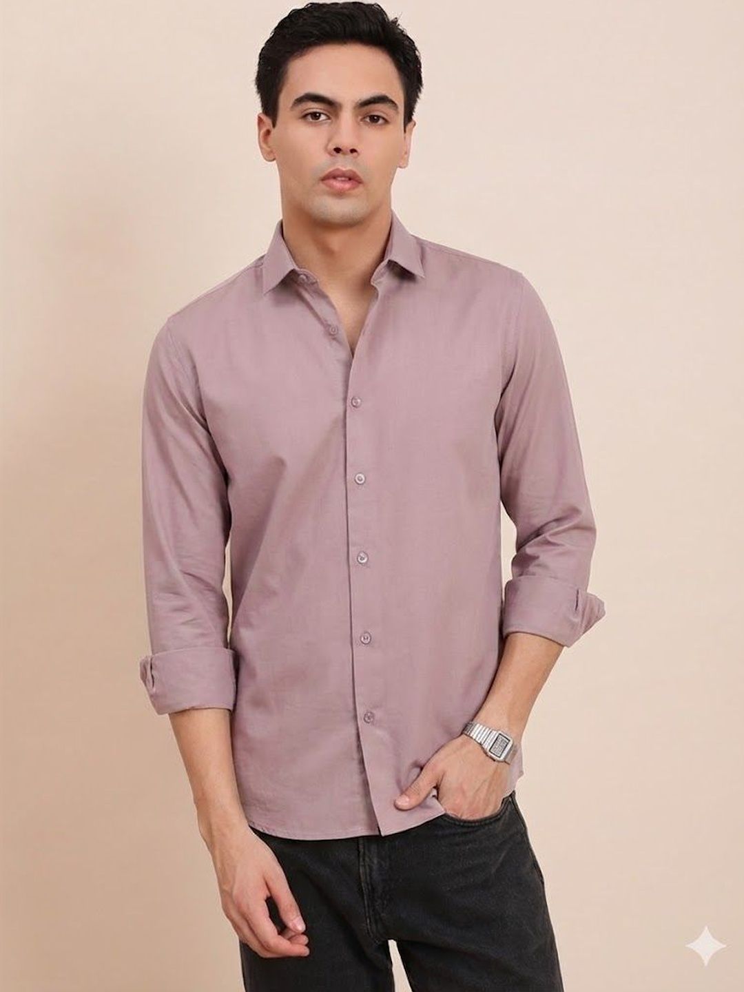 RICH STAG Men Comfort Casual Shirt-image-45