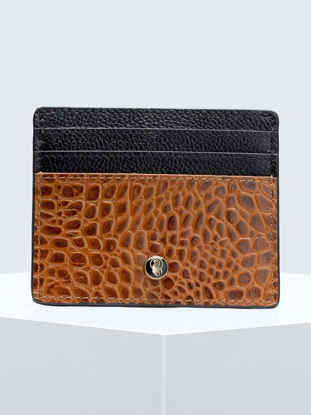 suki Unisex Textured Leather Card Holder-picture-17
