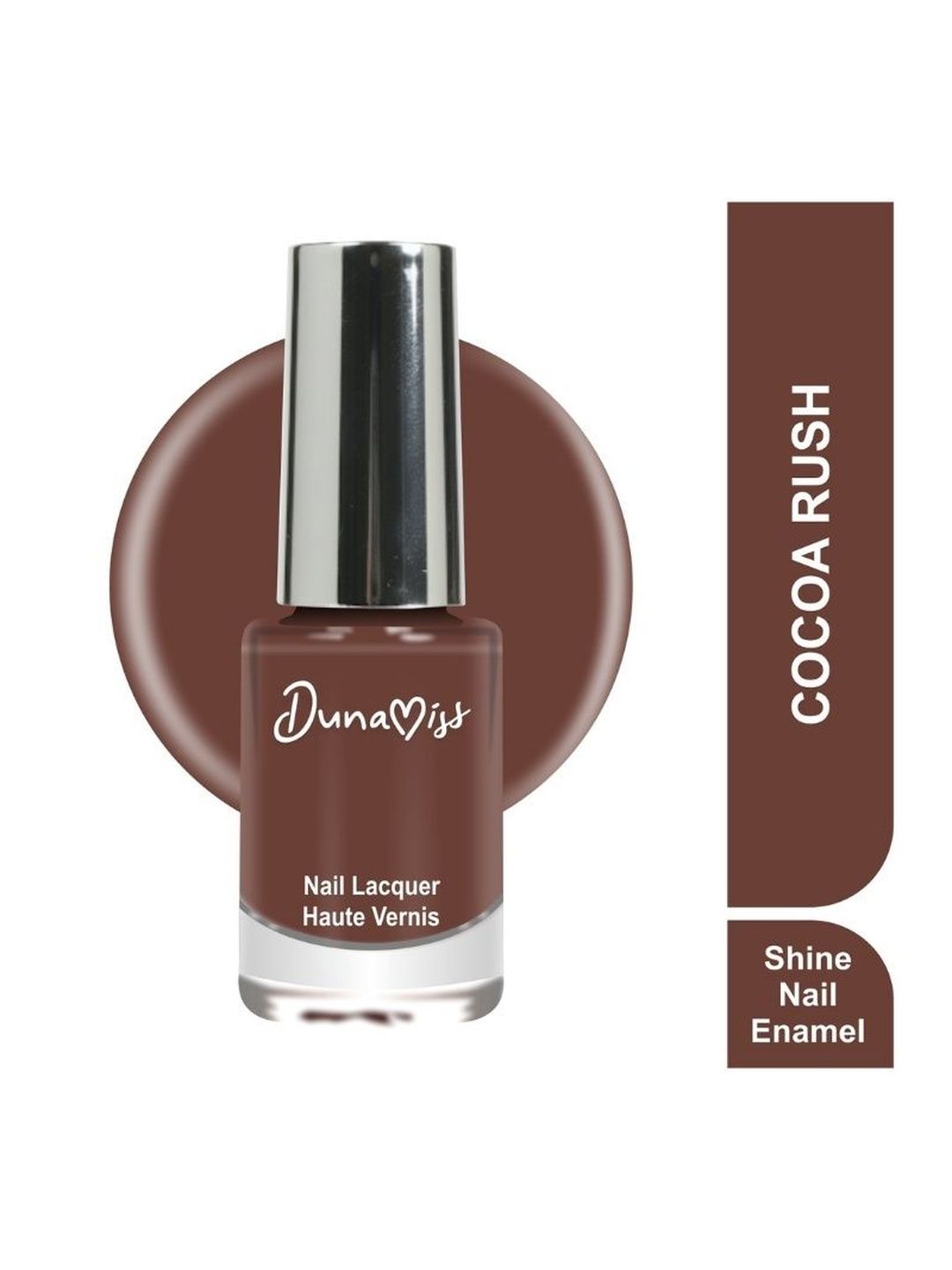 Dunamiss Cosmetics Long Lasting Nail Lacquer With Vitamin E - 6 ml - Cocoa Rush-picture-44
