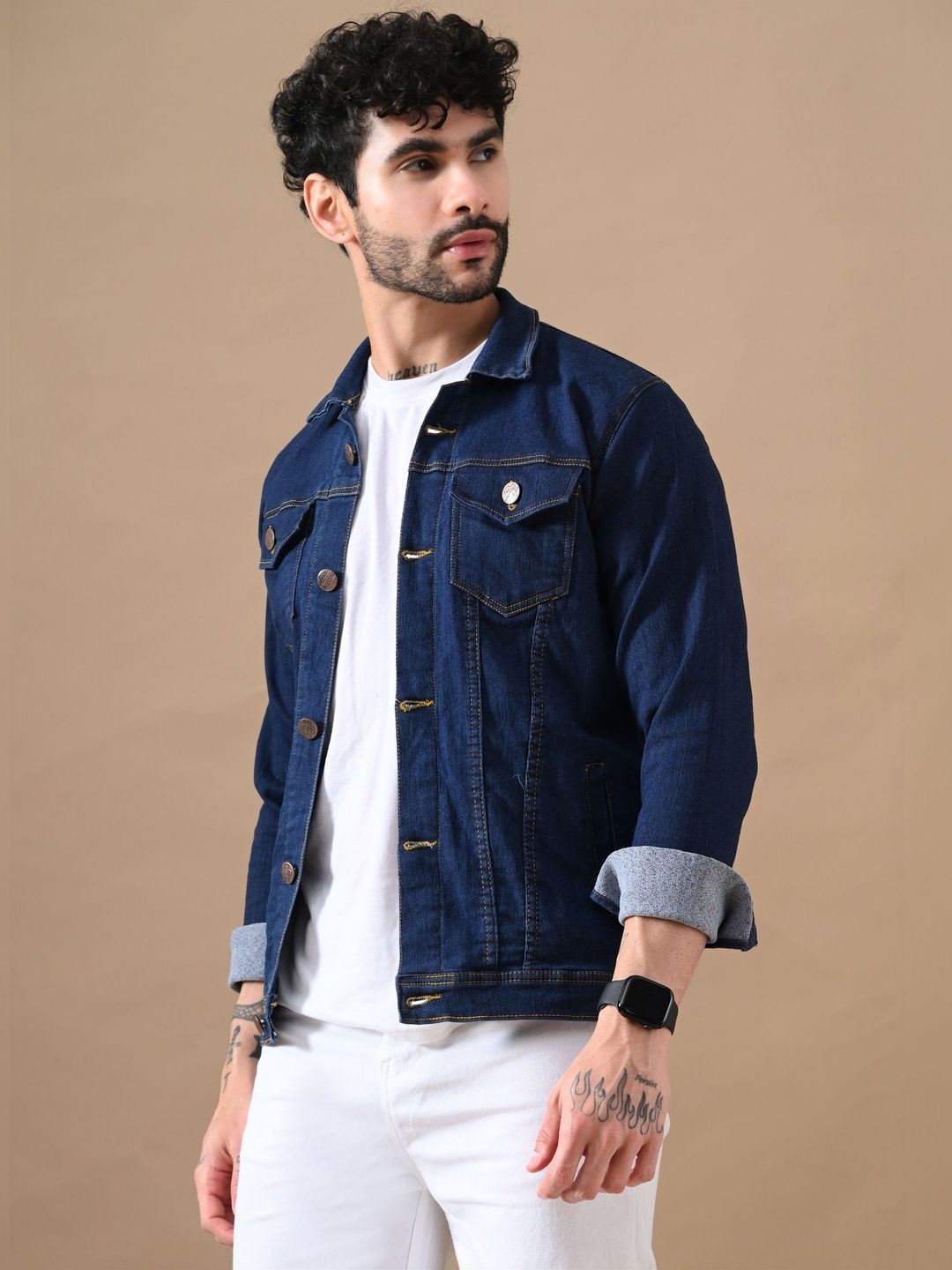 Moda Rapido Men Denim Jacket-picture-38