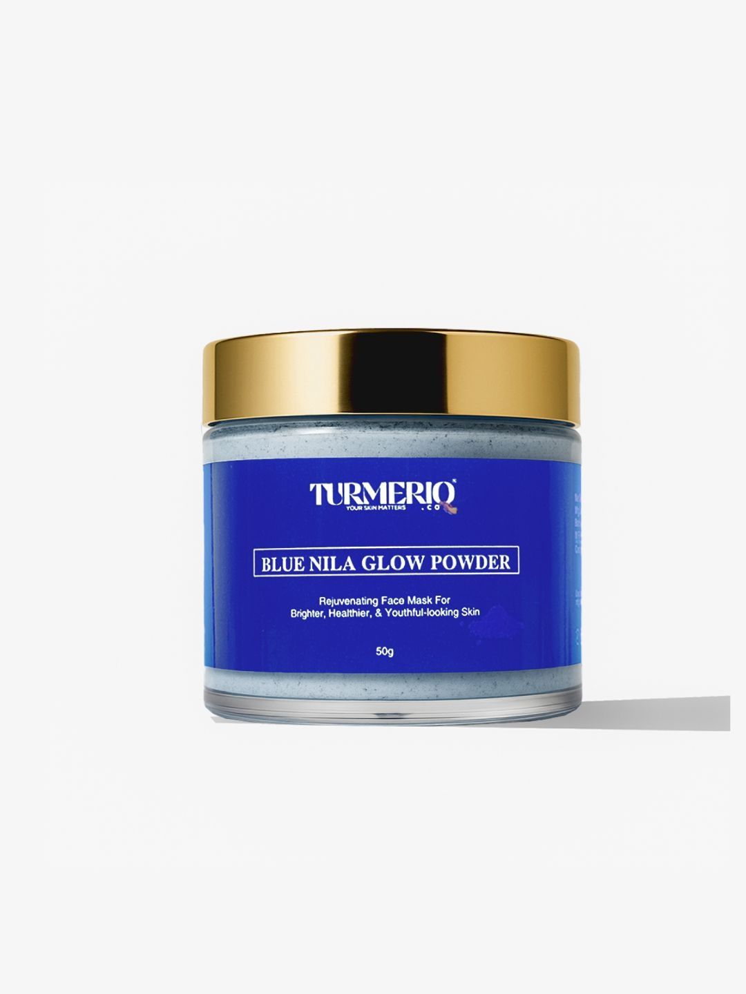 TURMERIQ 100% Moroccan Blue Nila Face Mask For Even Skin Tone - 50 g-image-15