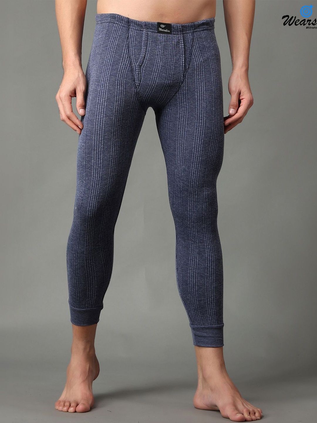 Wearslim Men Mid-Rise Thermal Bottoms-picture-50