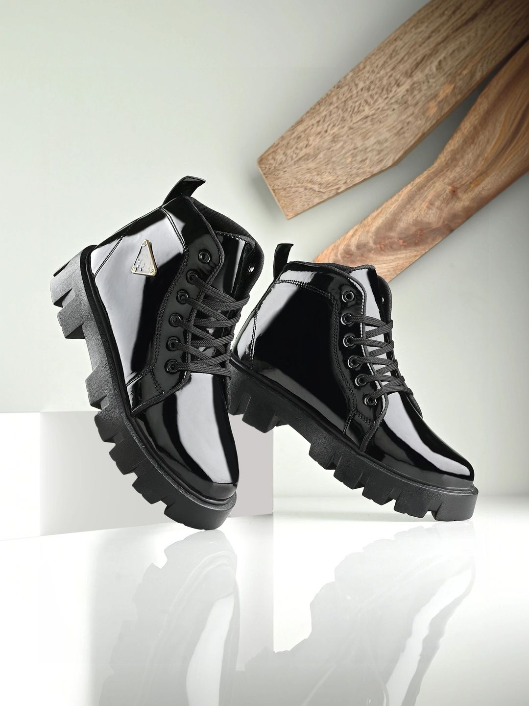 XTOON Men Casual Block-Heeled Regular Boots-picture-27