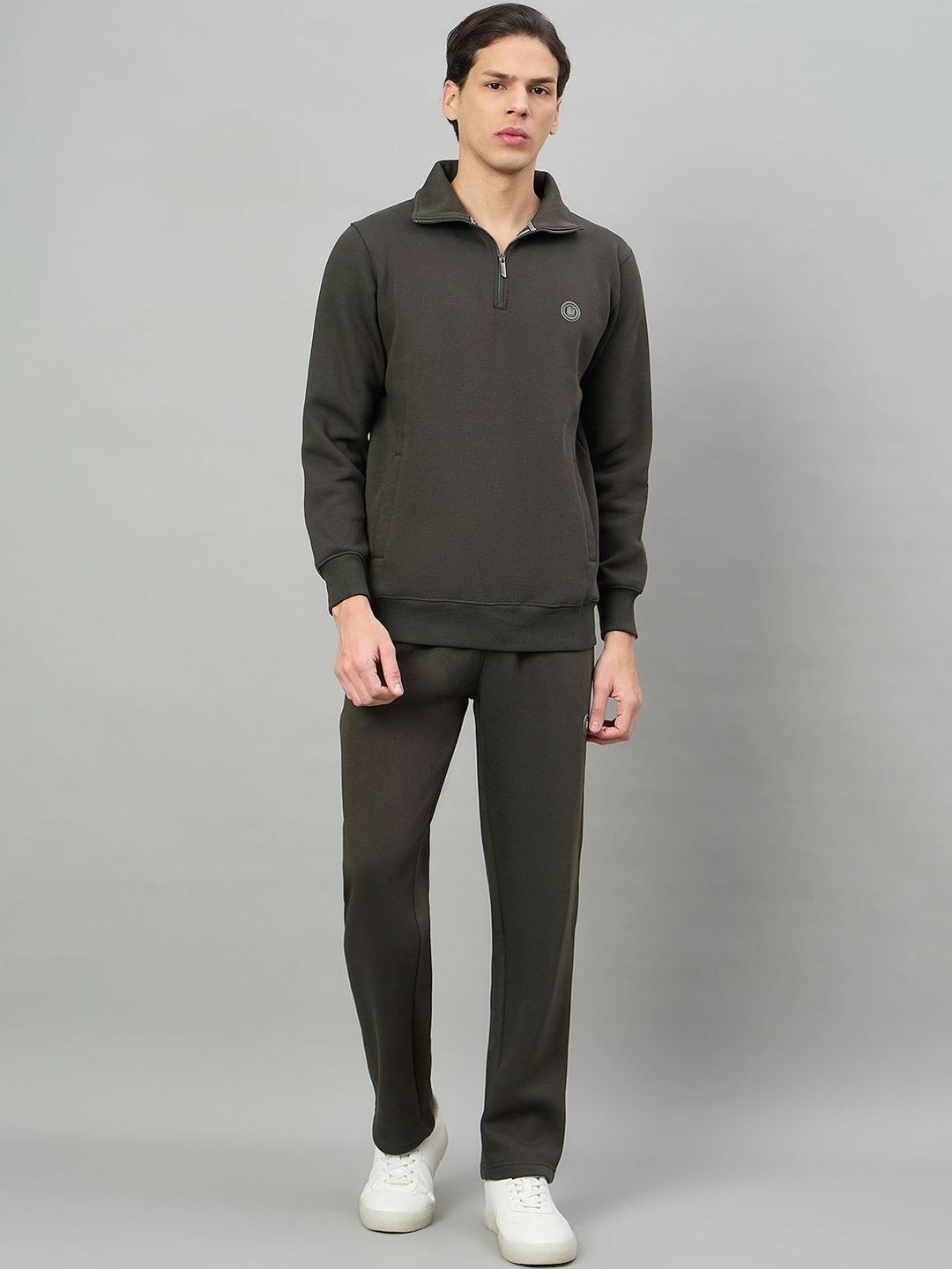 Duke Men Mock Collar Tracksuits-image-6