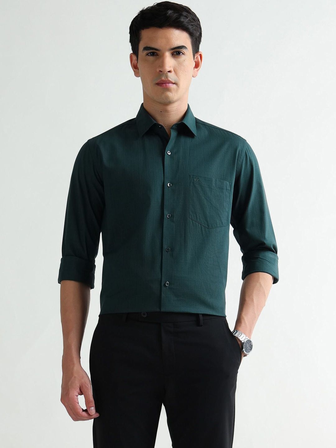 Arrow Men Slim Fit Formal Shirt-picture-24
