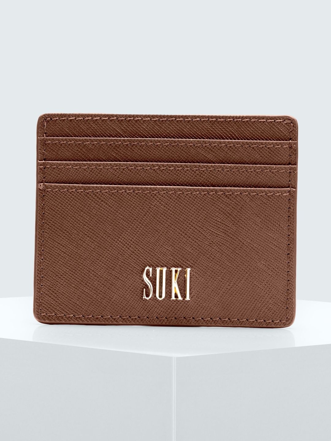 suki Unisex Textured Leather Card Holder-picture-47