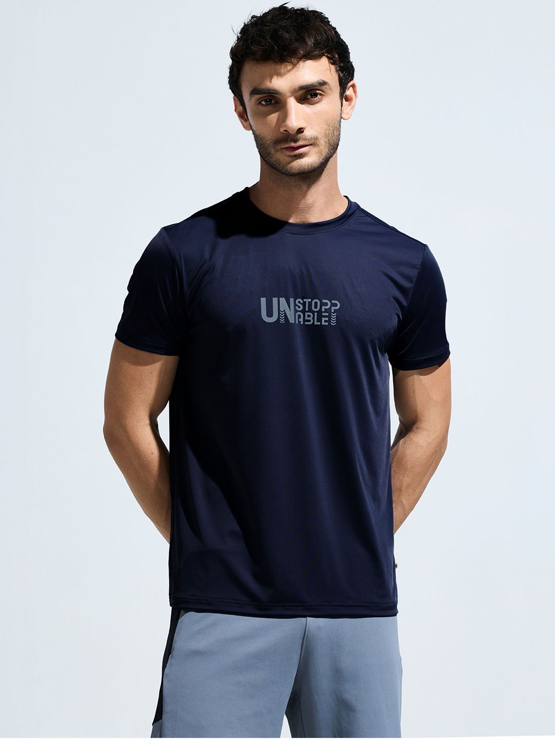 DOMIN8 Men Typography Printed T-shirt-image-35