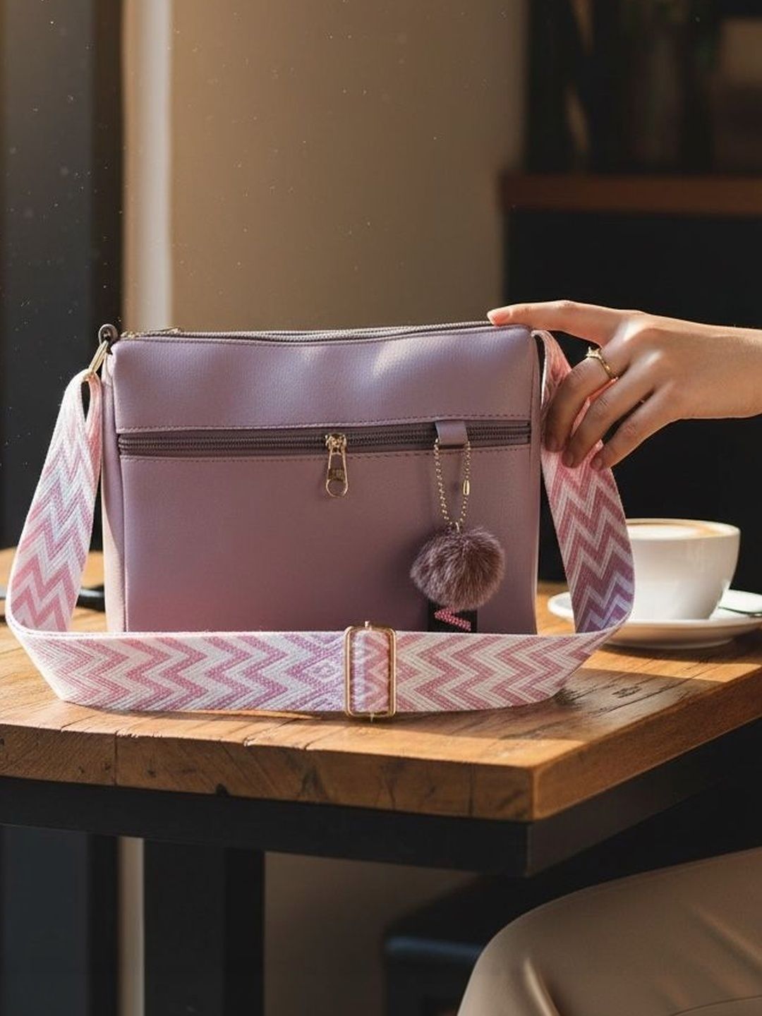 SZN Geometric Colourblocked Sling Bag-picture-26