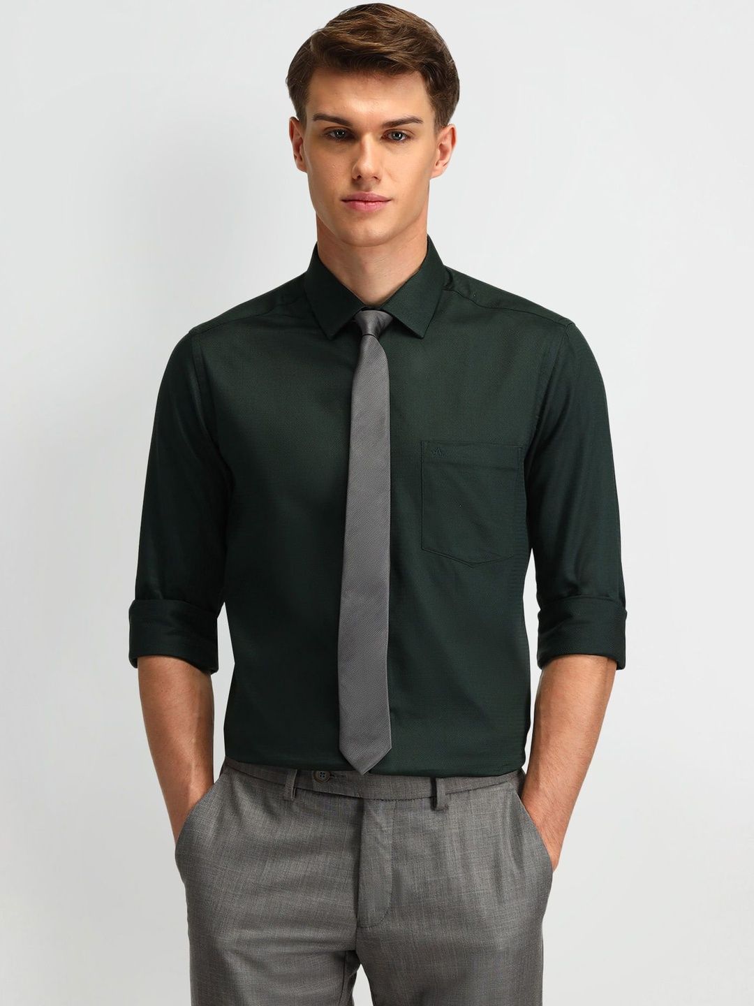 Arrow Men Slim Fit Formal Shirt-picture-23