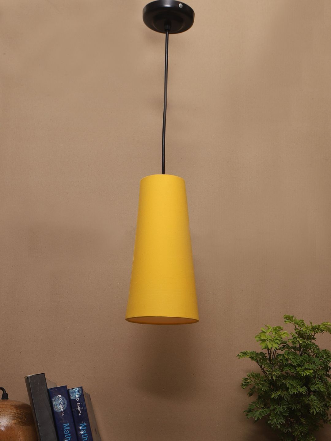 Aura Yellow & Yellow Iron Ceiling Lamp-image-11