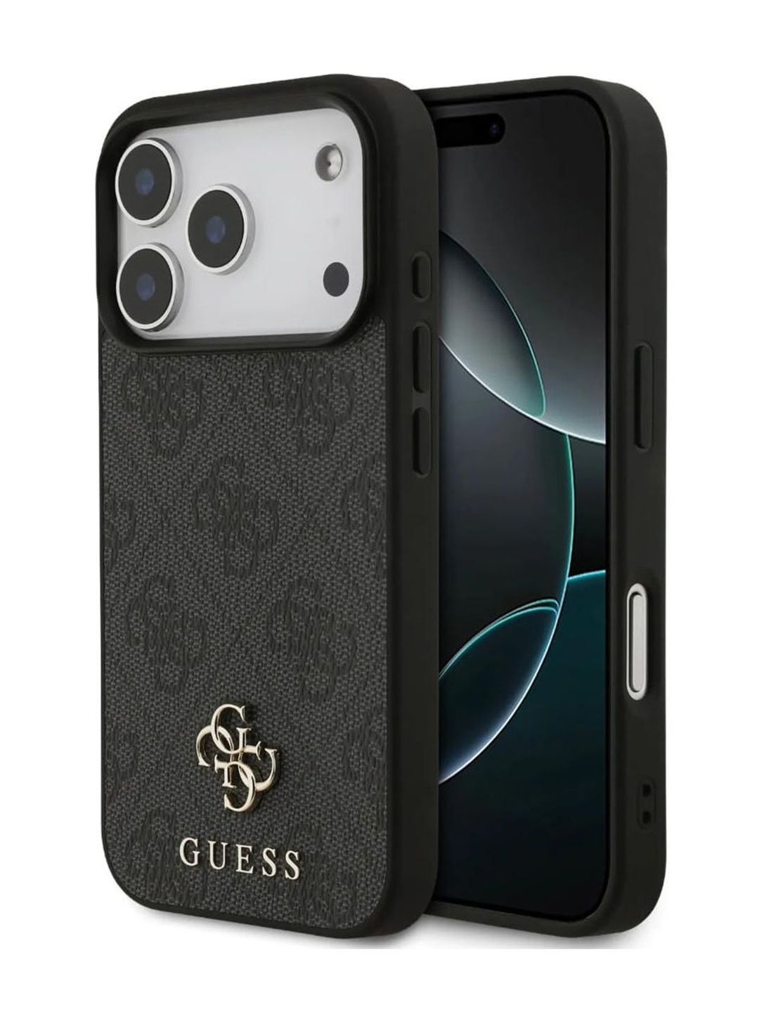 GUESS Typography Printed iPhone 17 Pro Back Case Mobile Accessories-picture-39