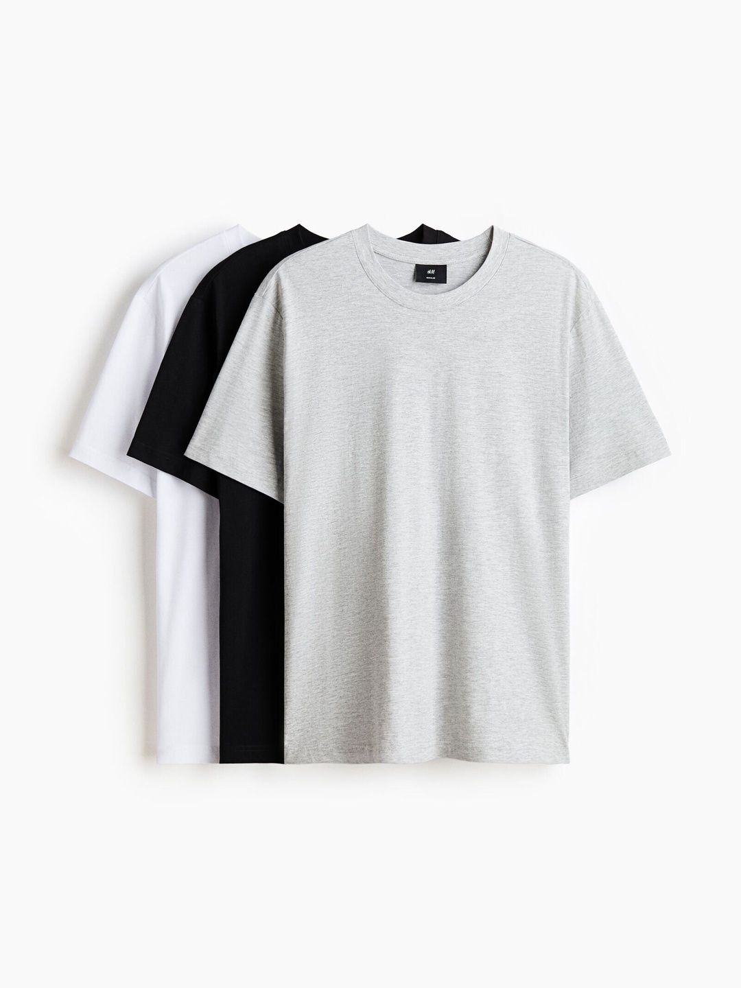 H&M H&M 3-Pack Regular Fit T-Shirts
