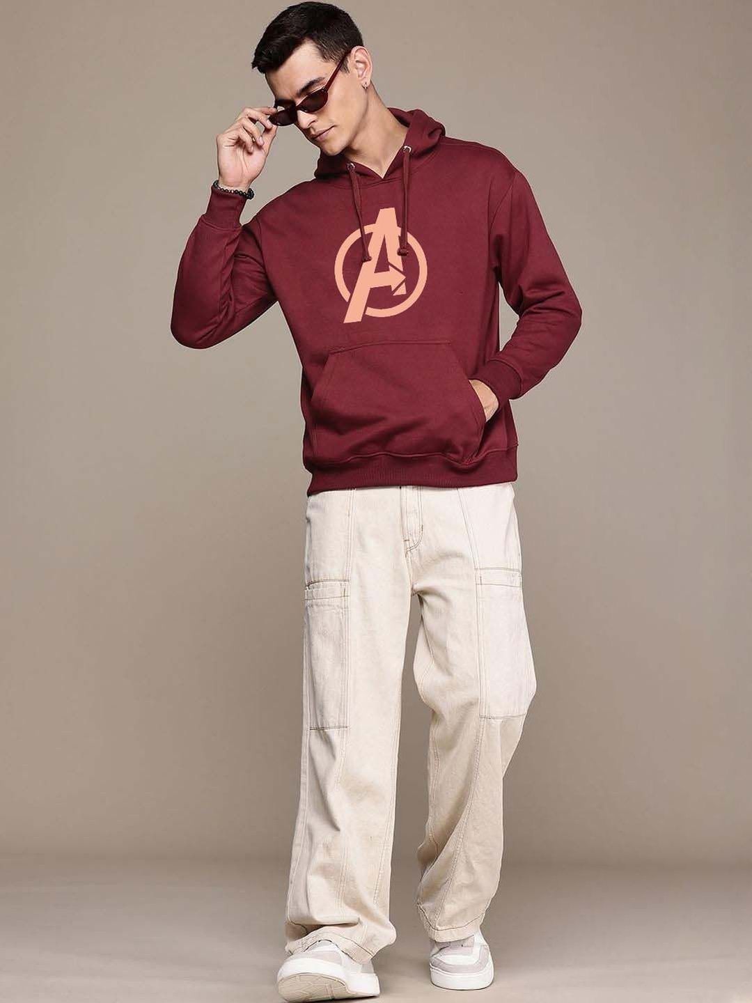 RuledBySun Men Printed Hooded Sweatshirt-picture-47