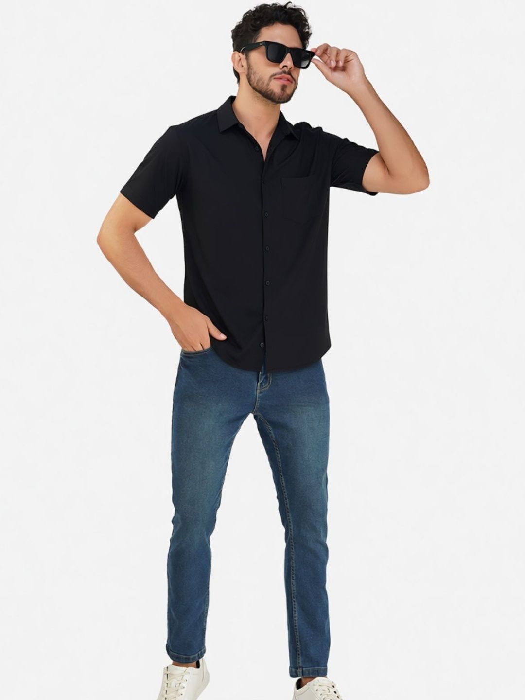BASE 41 Men Slim Fit Casual Shirt-picture-31
