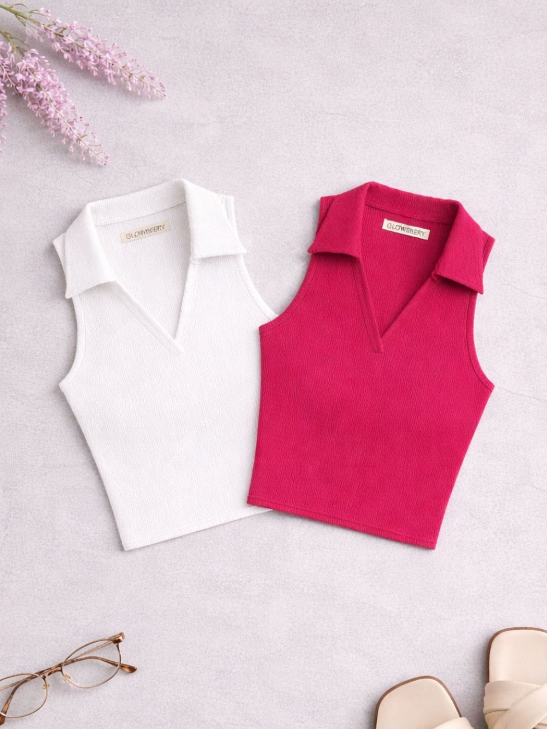 GLOWBERRY Cotton Crop Top-picture-38
