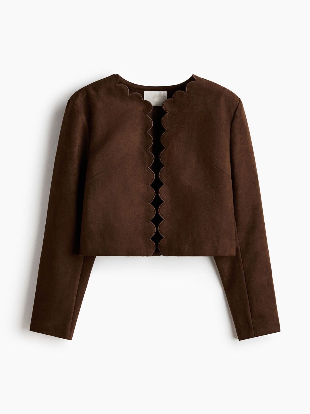 H&M Scalloped-Edge Jacket