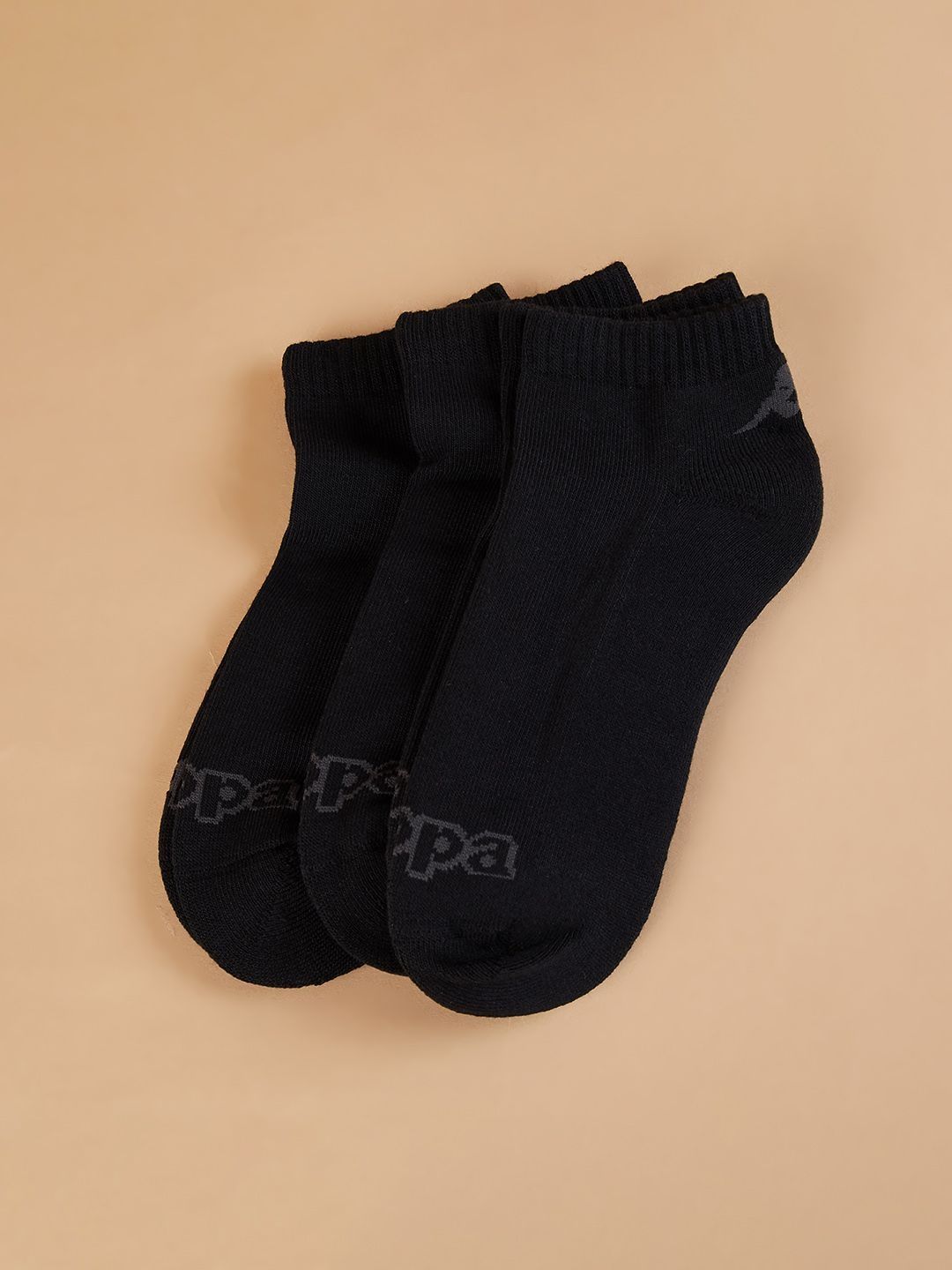 Kappa Men Pack Of 3 Cotton Ankle Length Socks-picture-18