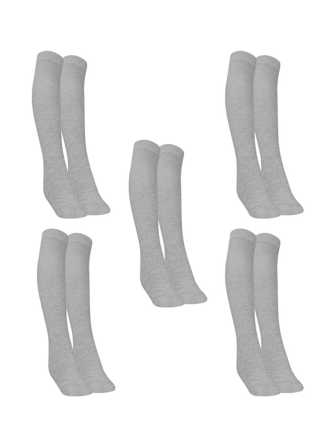 MUKHAKSH Men Pack Of 5 Cotton Calf-Length Socks-picture-36