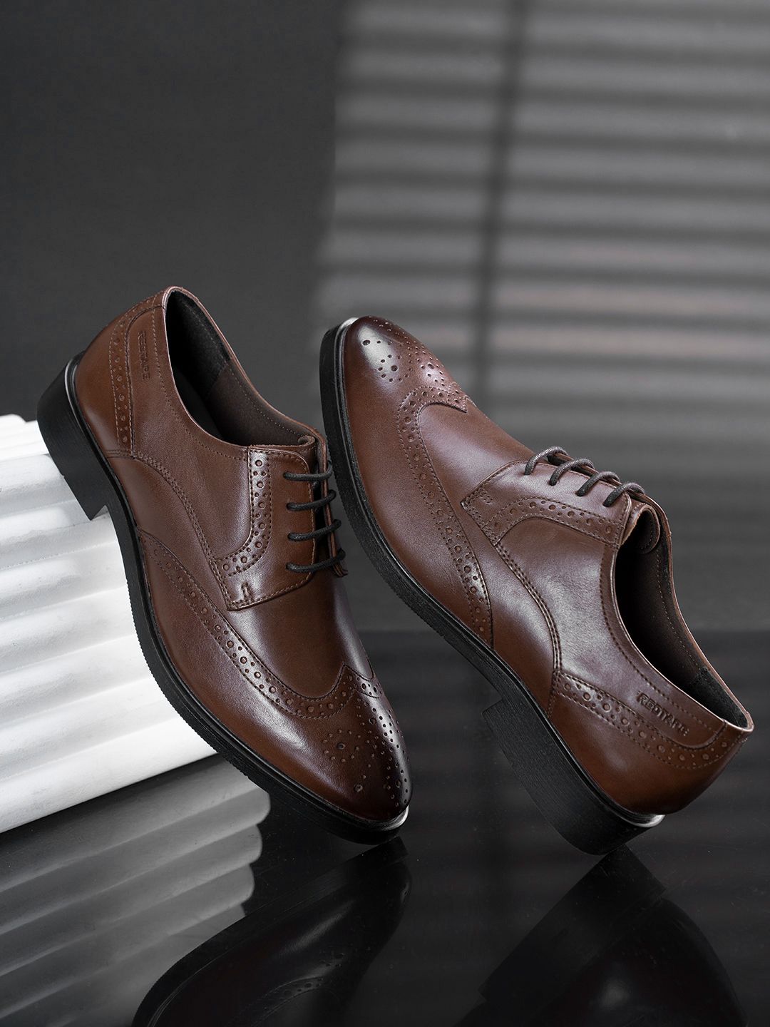 Red Tape Men Leather Formal Derbys-picture-49