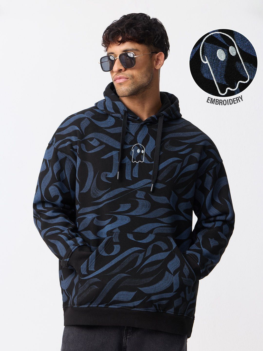 The Souled Store Men Printed Hooded Sweatshirt-picture-56