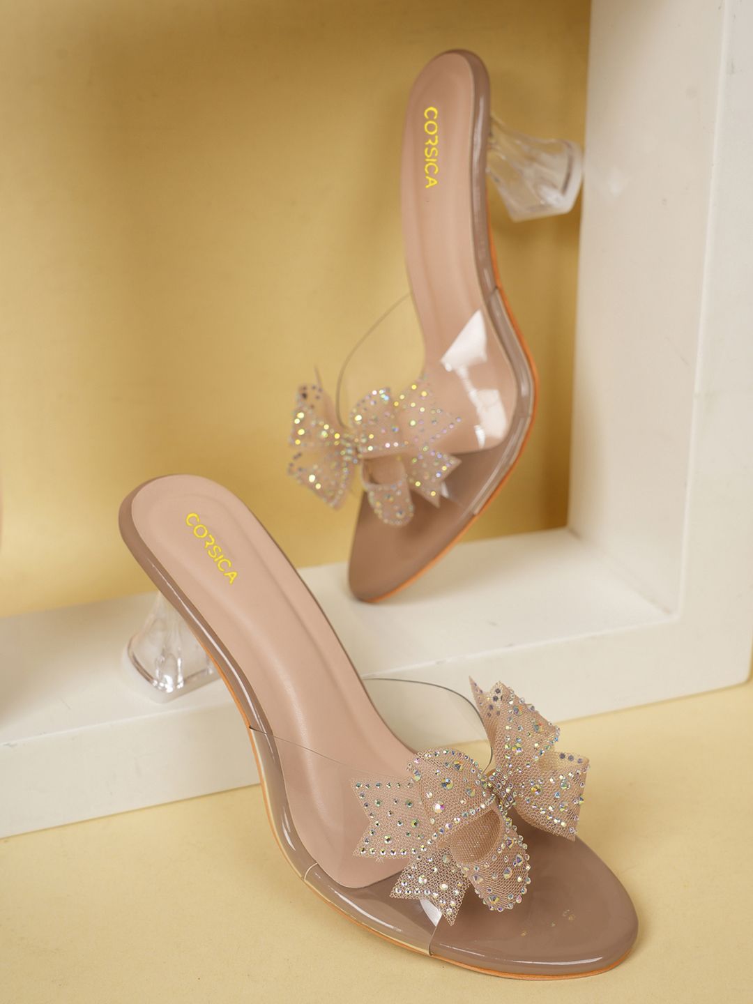 CORSICA Embellished Party Block Mules with Bows-image-47