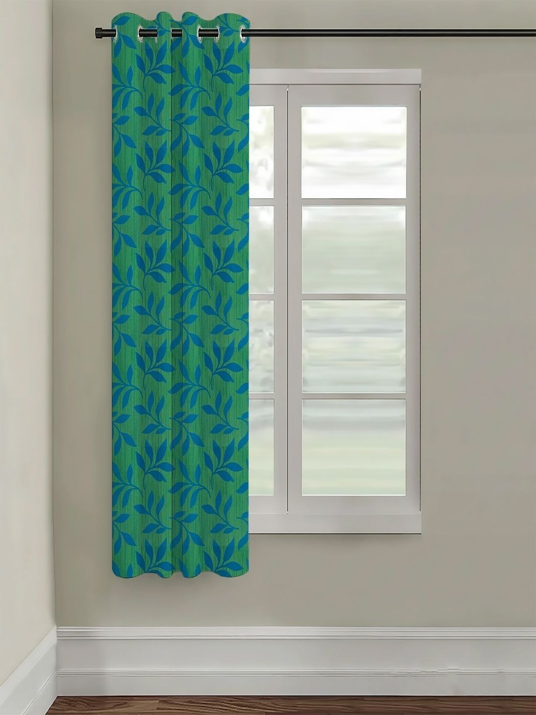 Aura Green Floral Room Darkening Door Core-image-40