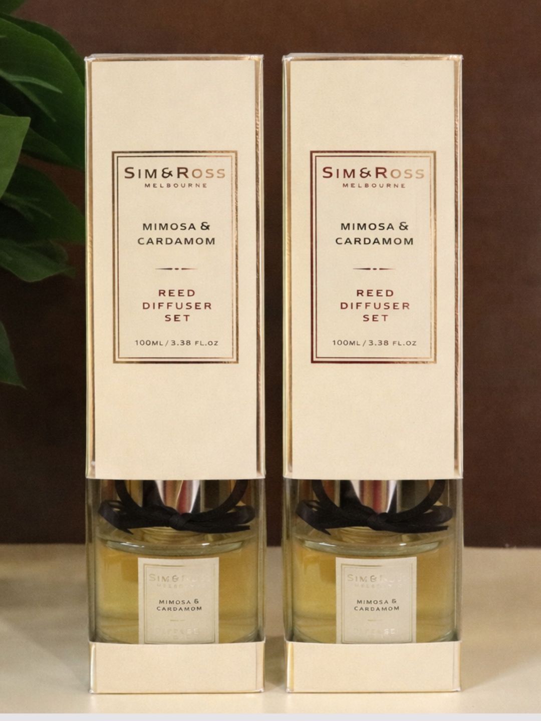 Sim & Ross Yellow Mimosa & Cardamom 2Pcs Aroma Oil Diffusers - 100 ml Each-picture-42