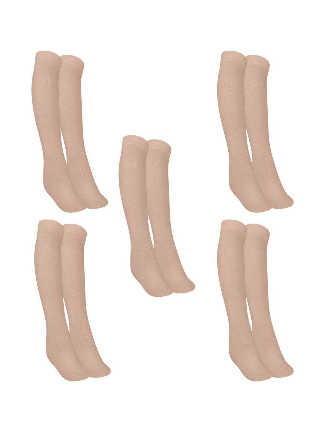 MUKHAKSH Men Pack Of 5 Knee-Length Socks-picture-43