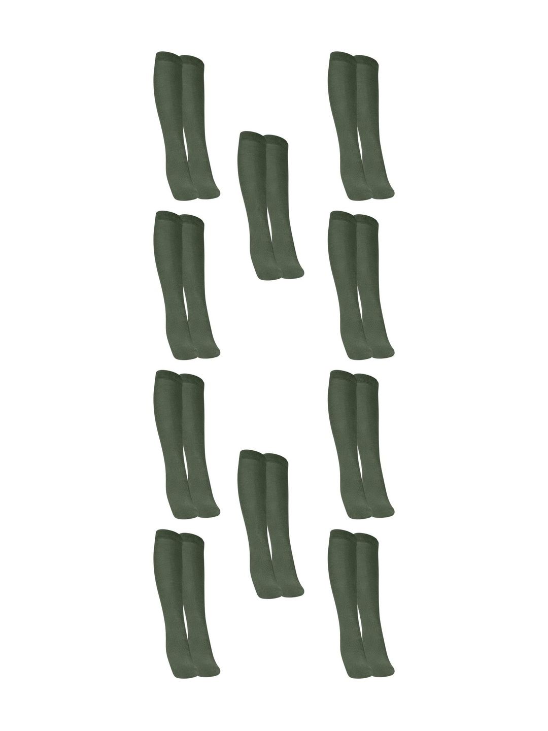 MUKHAKSH Men Pack Of 10 Knee-Length Socks-picture-19