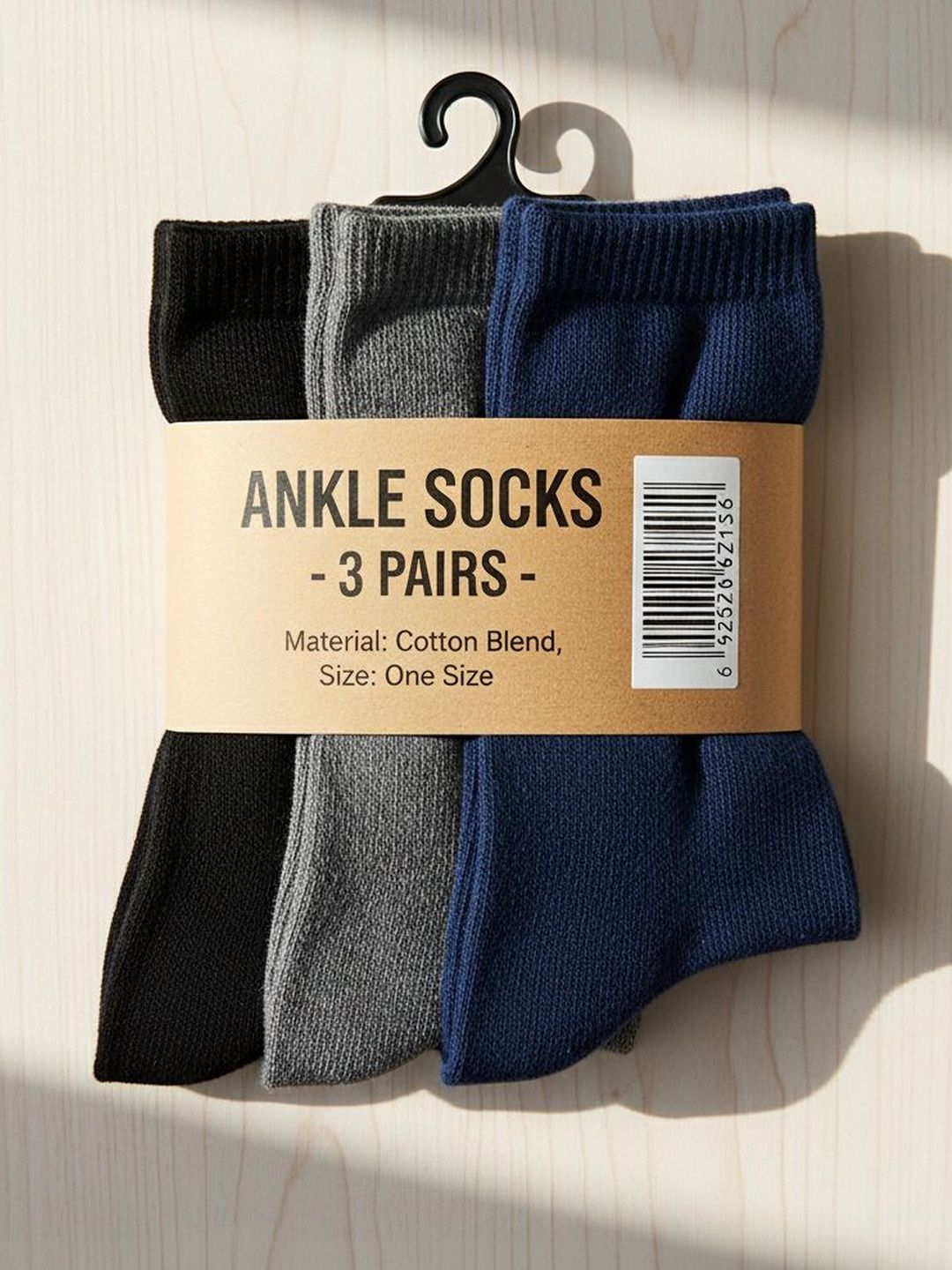 Moda Rapido Men Cotton Pack Of 3 Ankle-Length Socks-picture-29