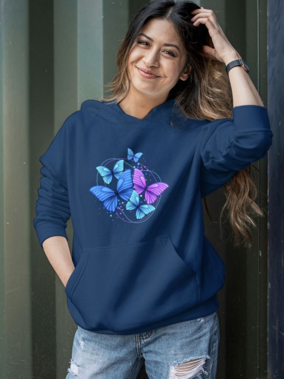 KASHIANXSTYLE Women Printed Hooded Sweatshirt-picture-58