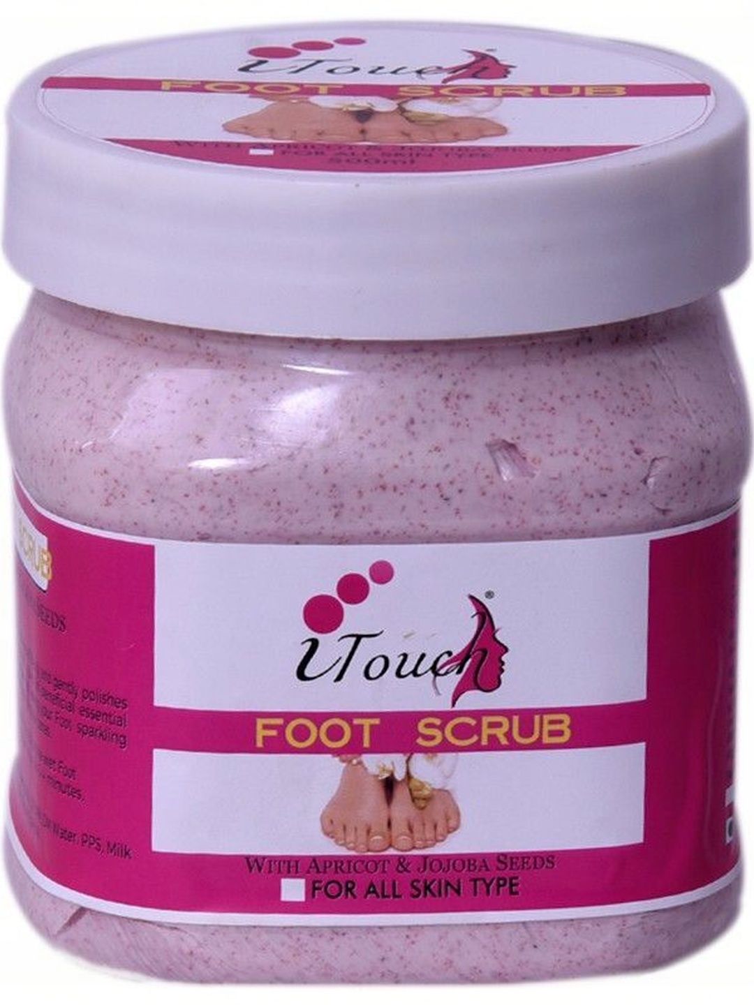 I TOUCH HERBAL Apricot Foot Scrub For Dead Skin Removal - 500 ml-picture-15