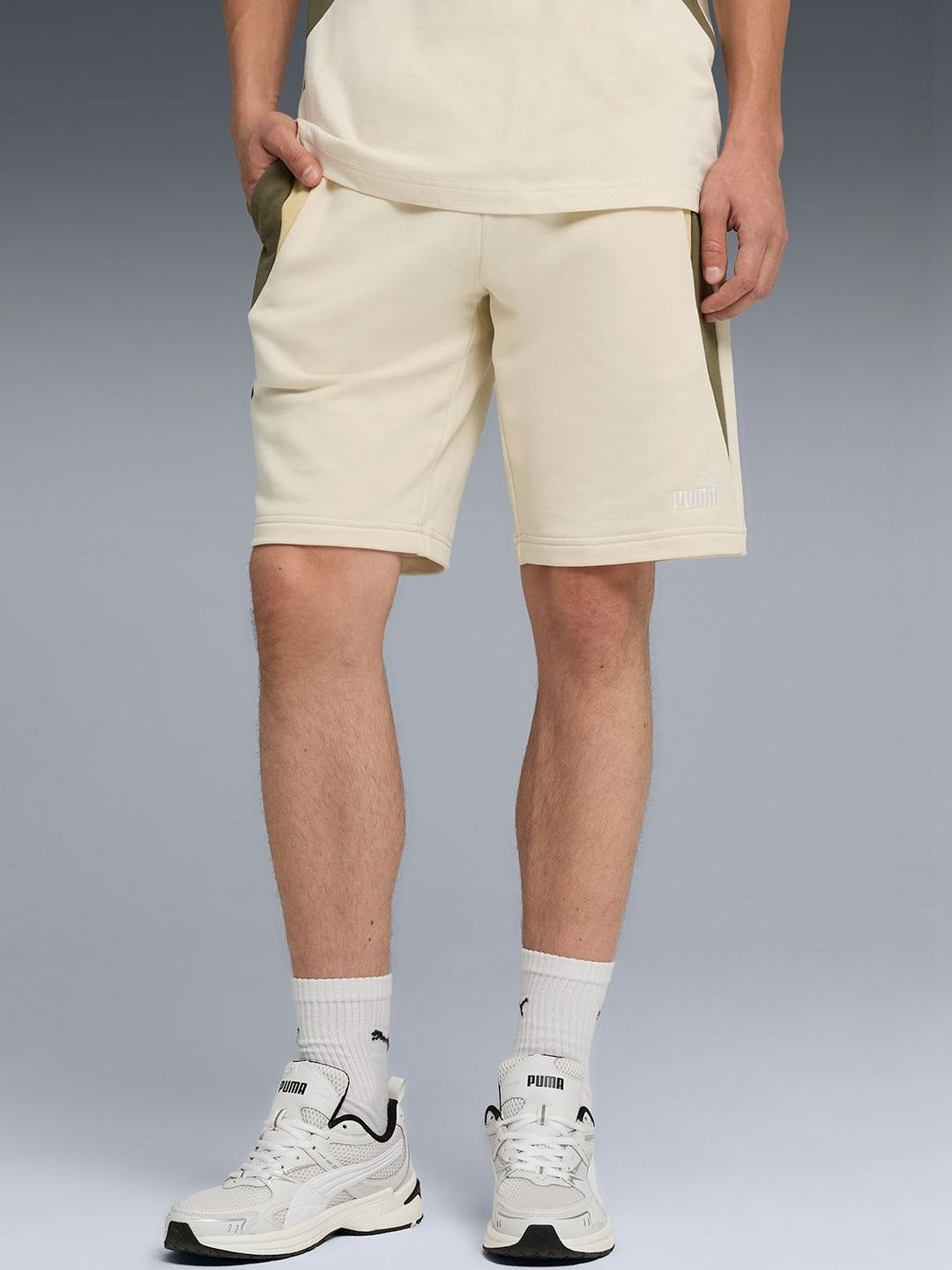 Puma Essentials Block Men's Knee-Length Shorts-picture-31
