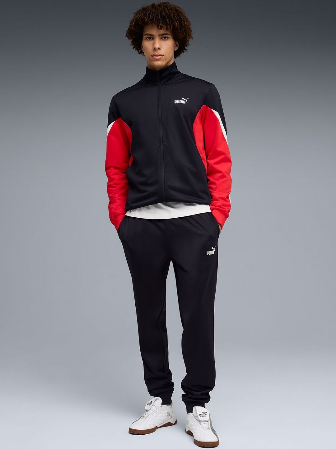 Puma Essentials Block Men's Knitted Tracksuit-picture-23