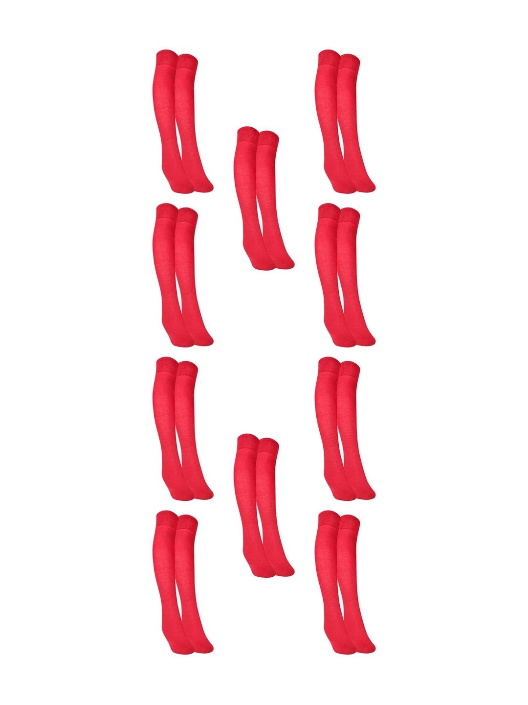 MUKHAKSH Men Pack Of 10 Knee-Length Socks-picture-31