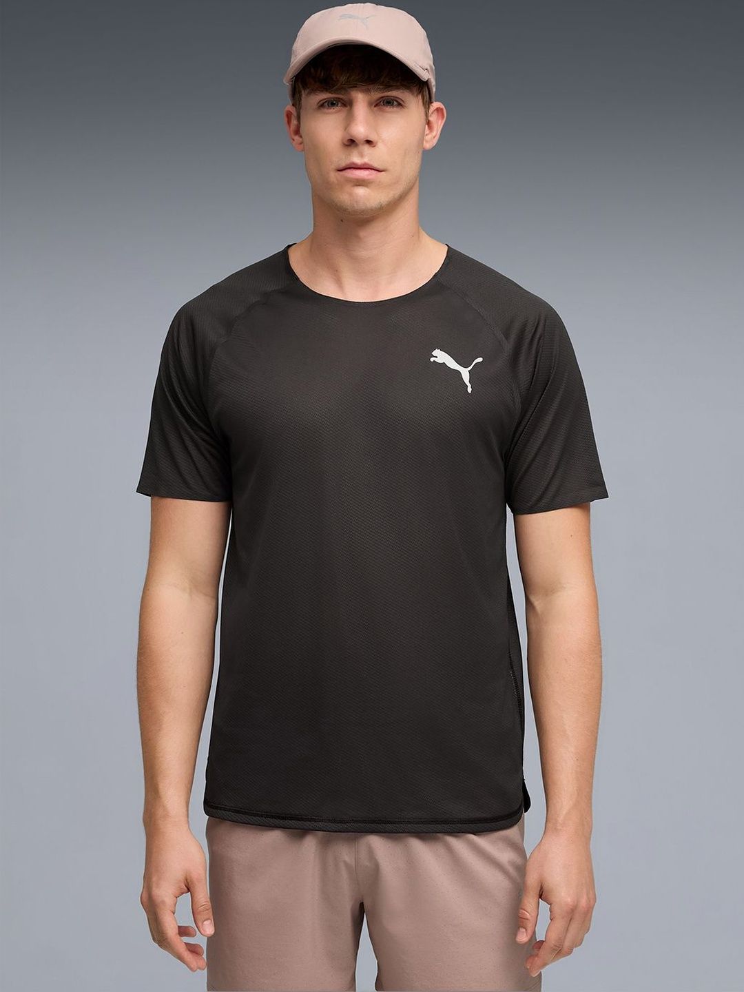 Puma Lightspeed Men's Short Raglan Sleeve Running Tee-picture-53