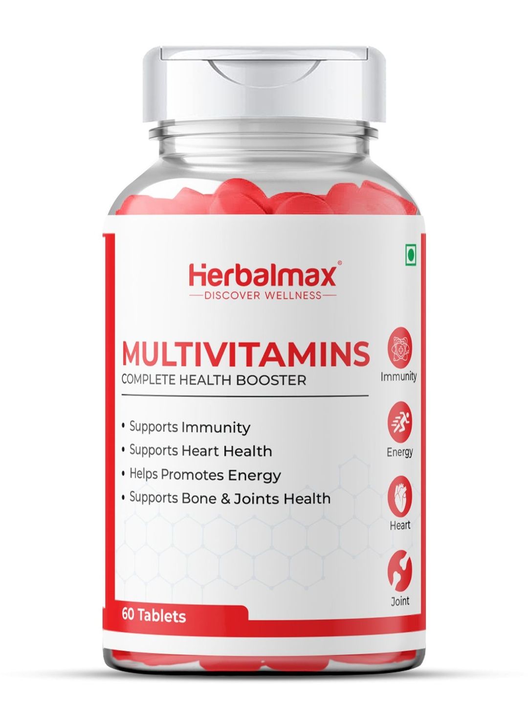 Herbal max Multivitamins Tablets - 60 Tablets-image-5