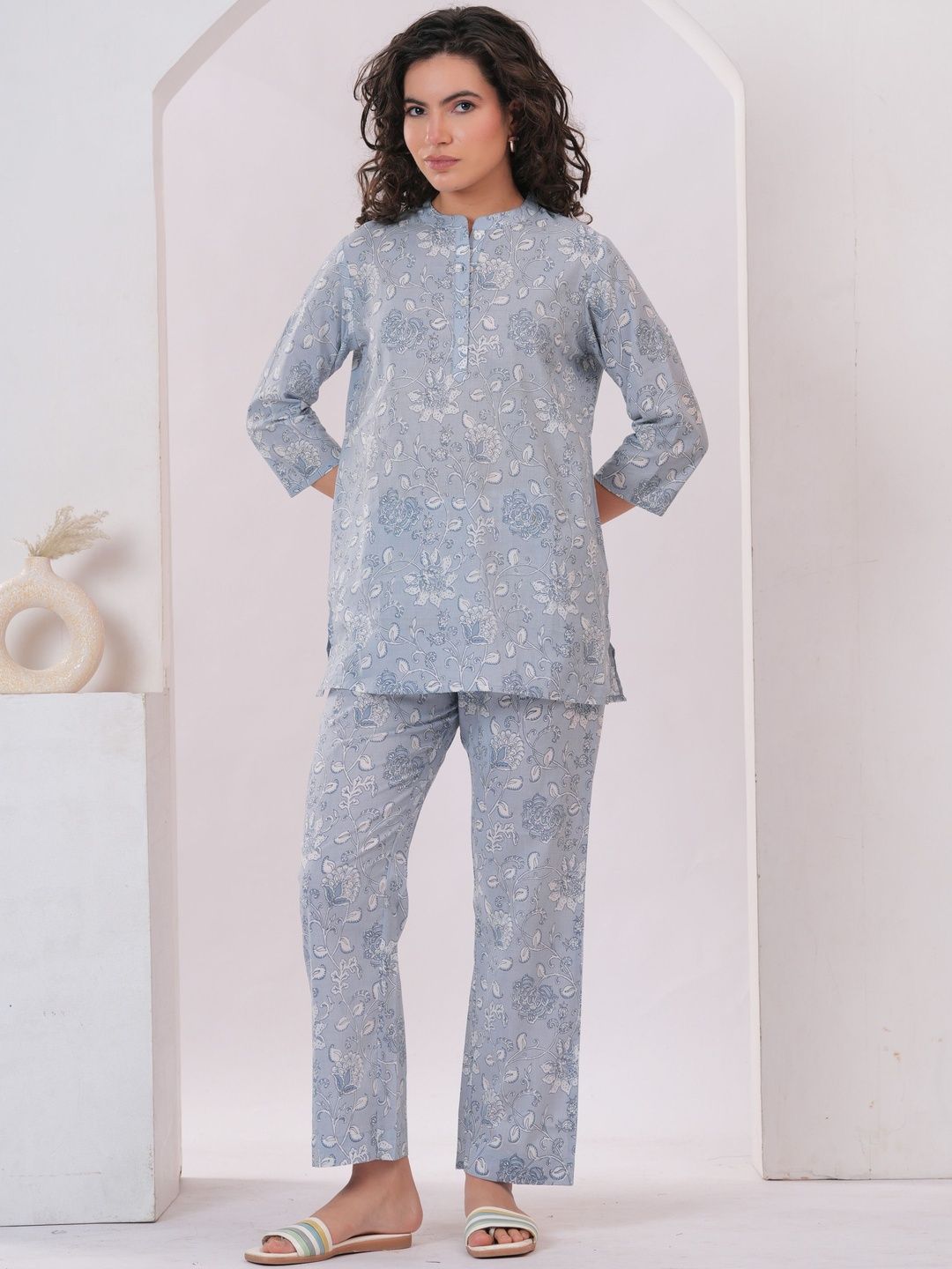 Light Daisy Women Printed Night suit-picture-49