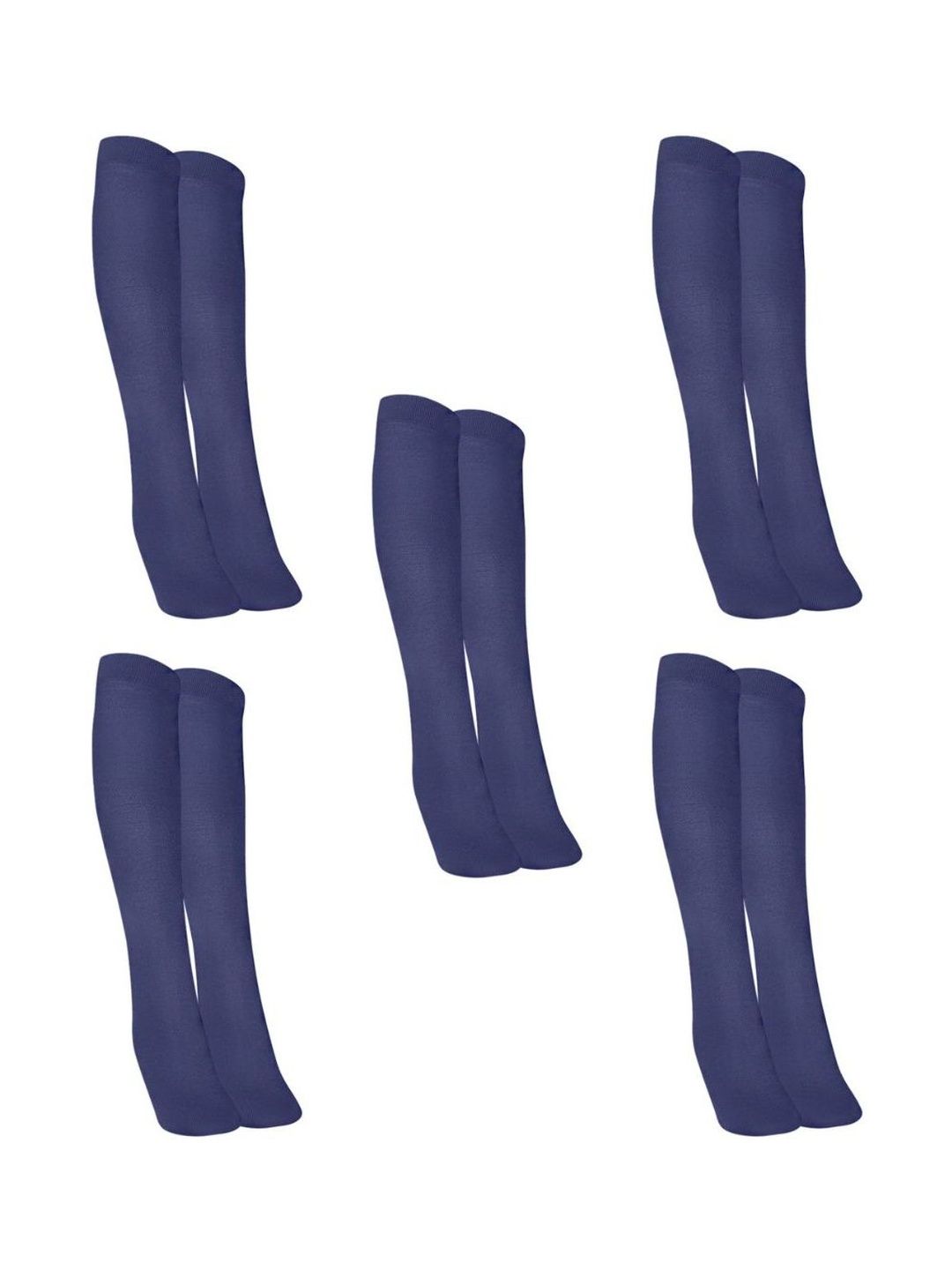 MUKHAKSH Men Pack Of 5 Knee-Length Socks-picture-39