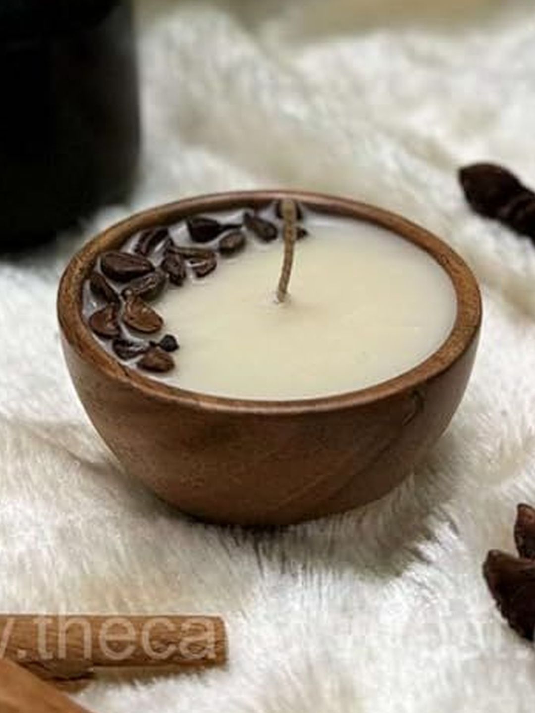 Candle Nest White & Cream-Coloured Core Candles-picture-46