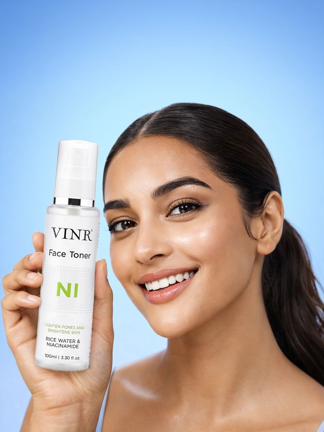 VINR Rice Water Niacinamide Face Toner - 100 ml-image-46