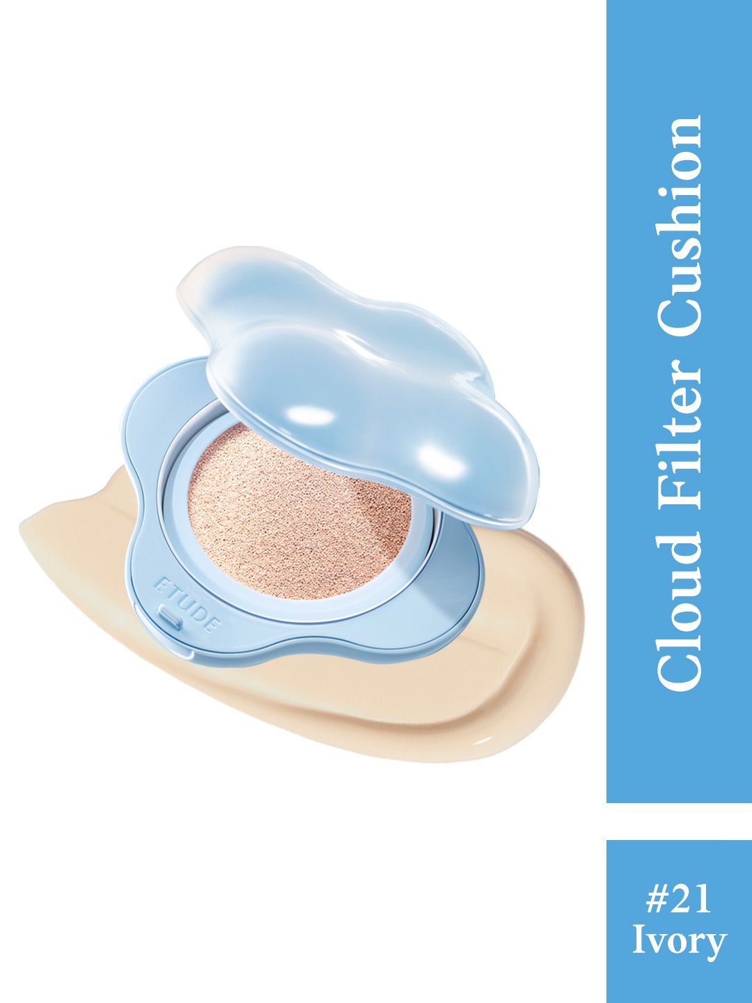ETUDE Cloud Filter Cushion Lightweight Long Lasting Foundation - Ivory 21-image-40