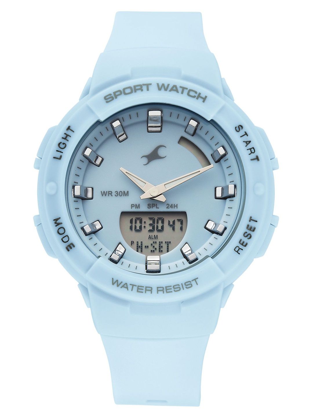 Fastrack Girls Dial & Straps Analogue and Digital Alarm Watch 68054PP02W