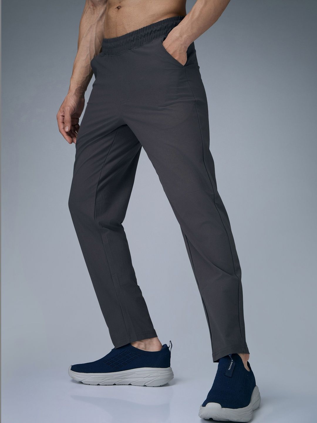 Technosport Men Plus Size Relaxed Fit Sports Track Pants With Duracool+-picture-10