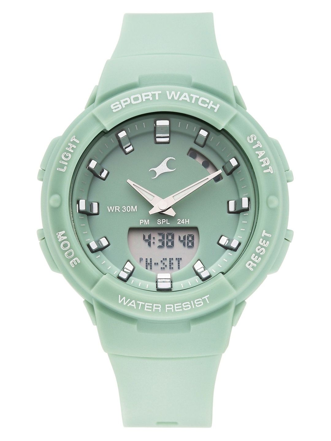 Fastrack Girls StreetStyle 5.0 Quartz Analog With Green Watch - 68054PP03W-picture-34