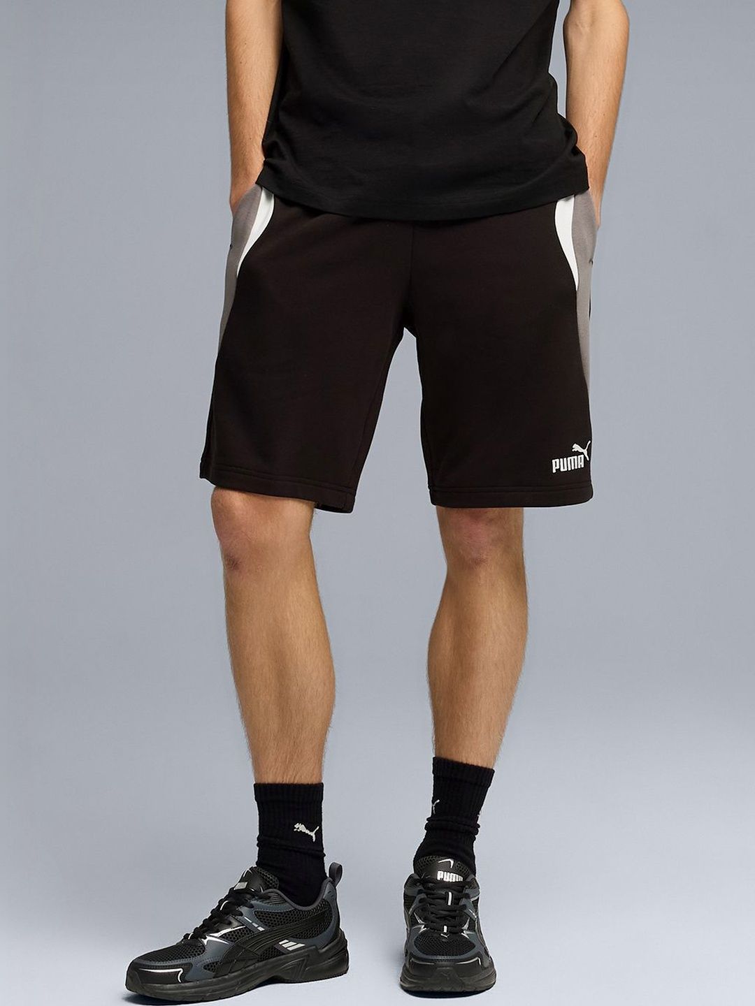 Puma Essentials Block Men's Knee-Length Shorts-picture-11