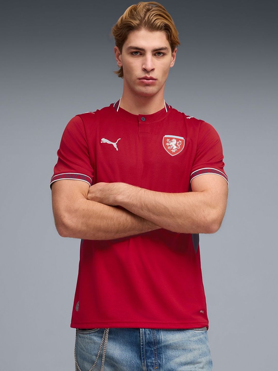 Puma FACR Men's Sweat-Wicking Home Jersey Replica-image-8