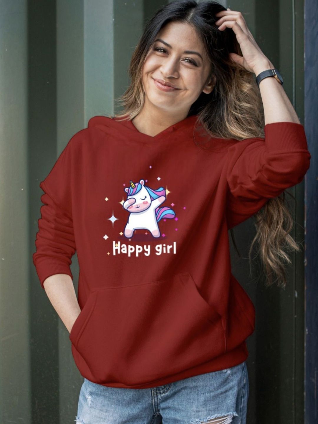 KASHIANXSTYLE Women Printed Hooded Sweatshirt-picture-53